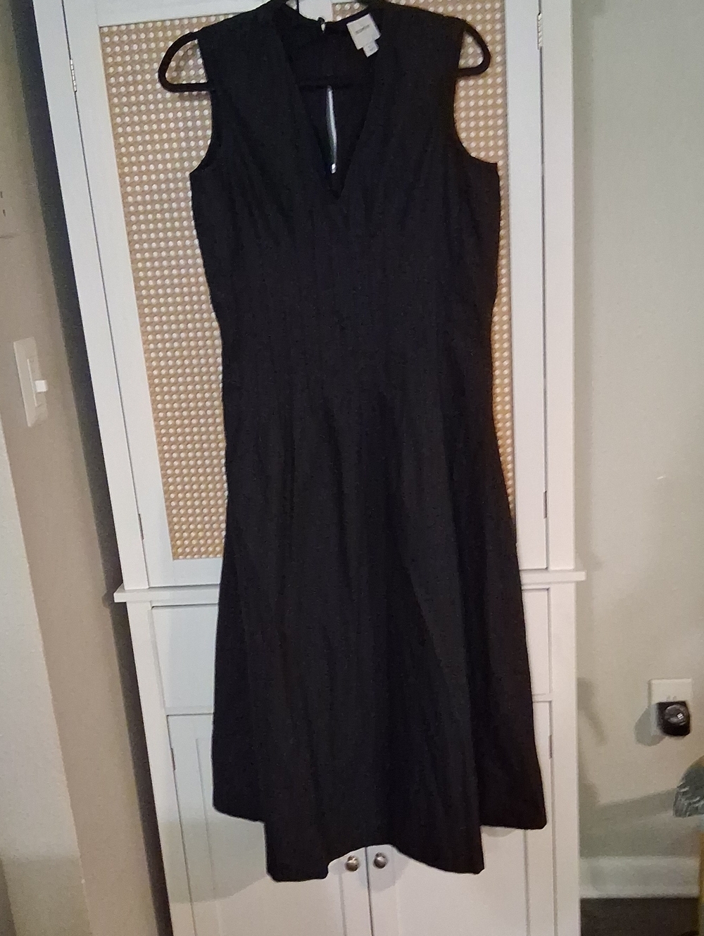 Maeve Black Sleeveless A-Line Dress